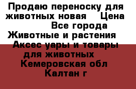 Продаю переноску для животных новая! › Цена ­ 500 - Все города Животные и растения » Аксесcуары и товары для животных   . Кемеровская обл.,Калтан г.